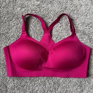 All In Motion High Support Racerback Sports Bra Cranberry Size M